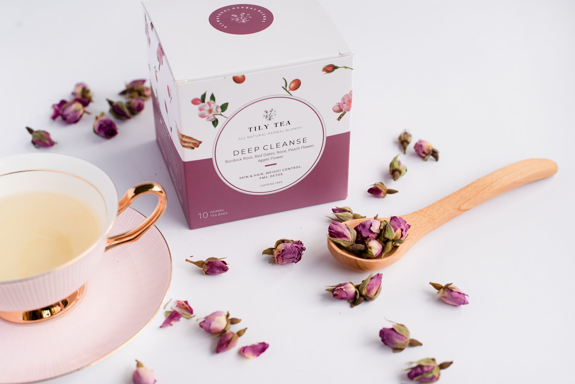 A Deep Dive into Burdock Root, Rose Buds, Peach Flowers & Apple Blossoms