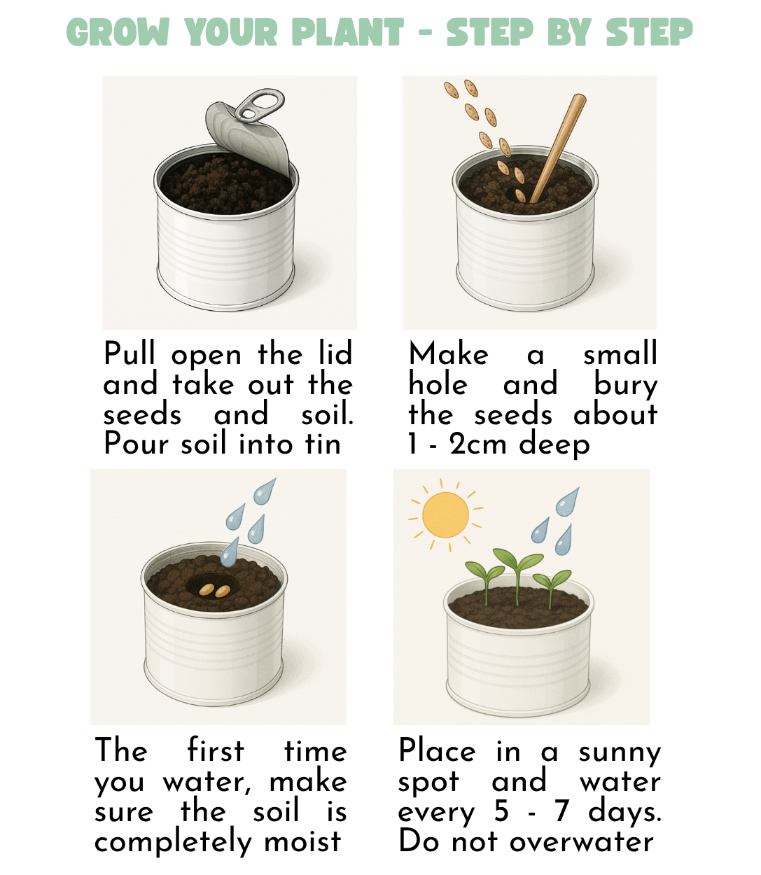 Self Planting Kit Bundle of 5 - 25% off
