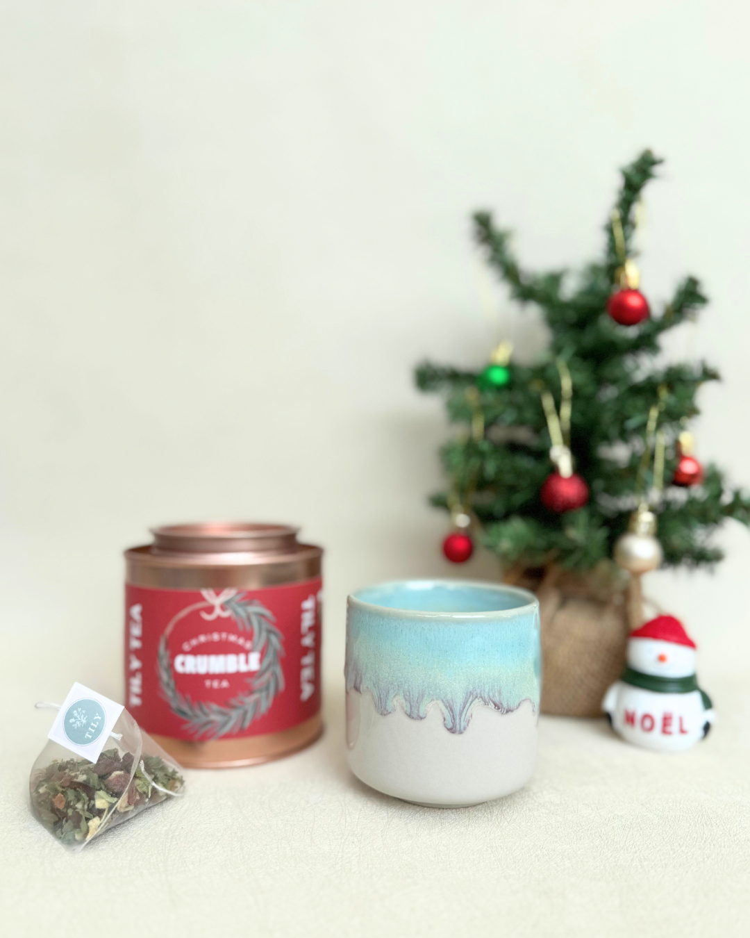 Christmas Tea & Pottery Set - A Lily & Sophia x Tily Tea Collaboration