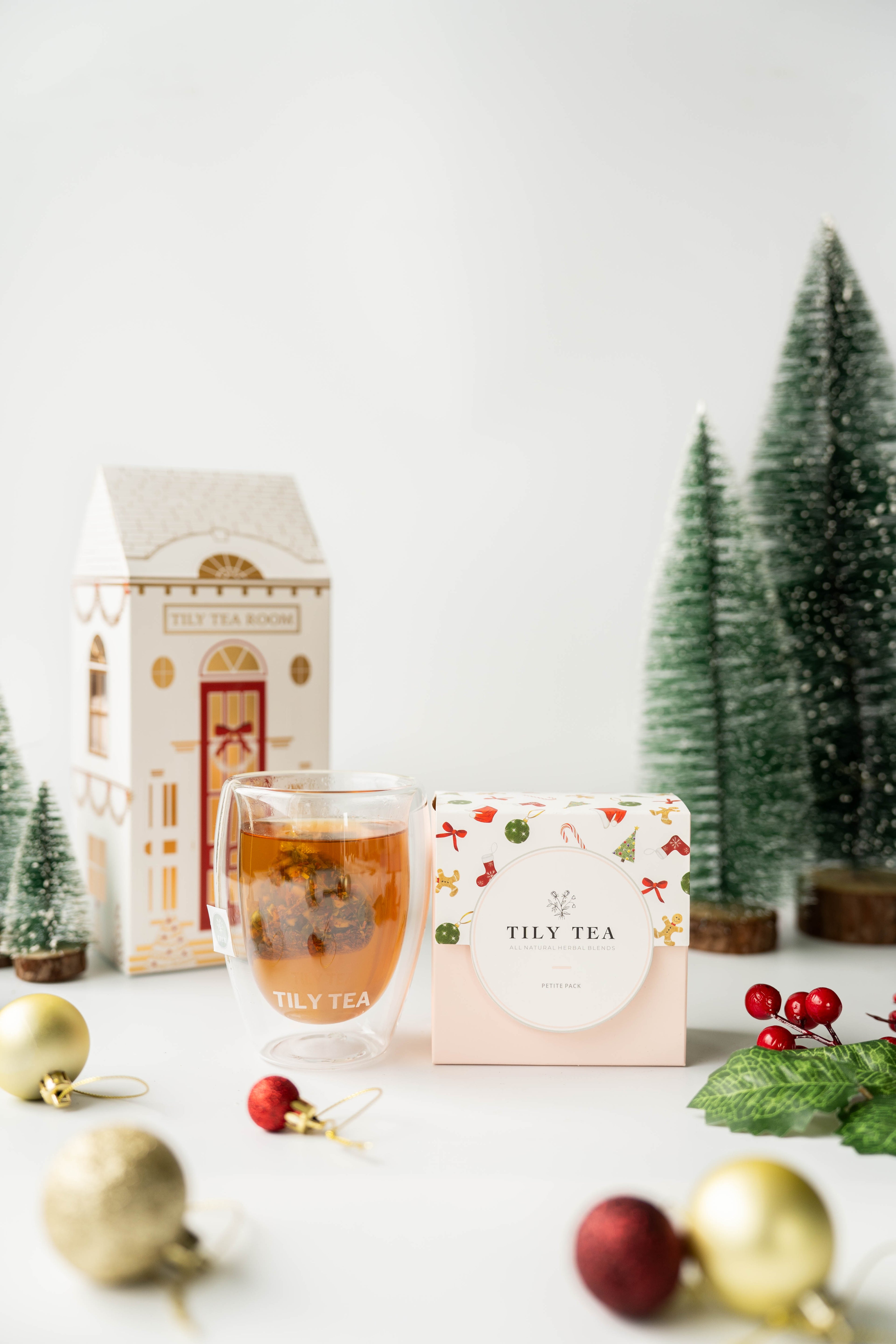 Customisable Christmas Tower with Sticker Sheet