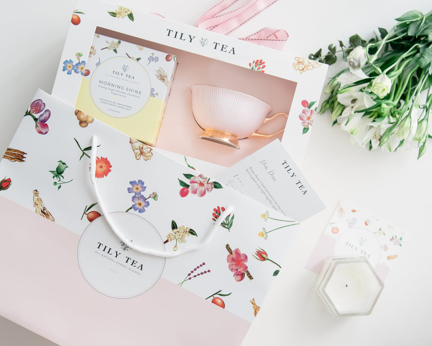 1 Blend + 1 Tea Cup Set Gift Set