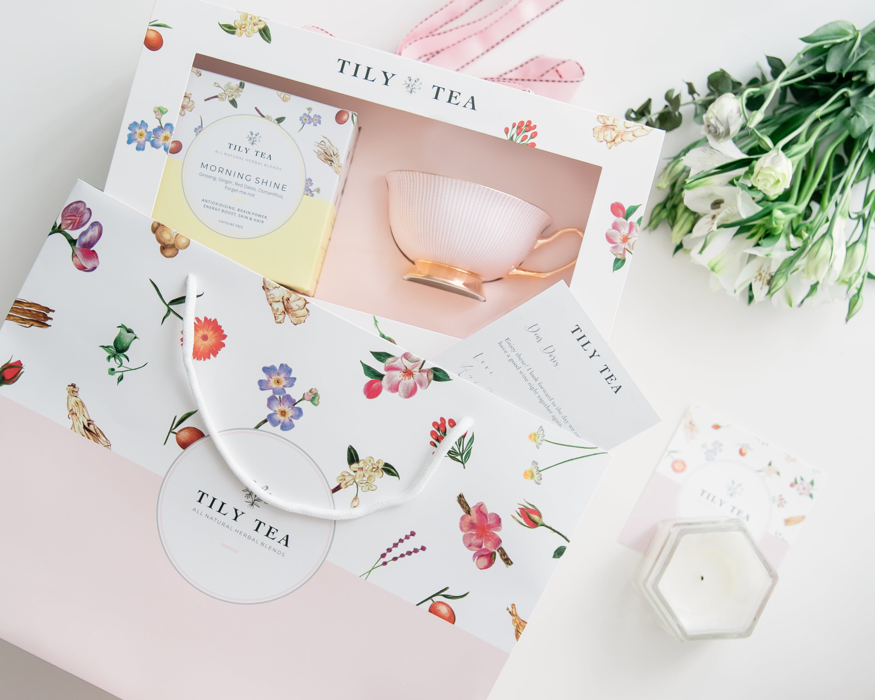 1 Blend + 1 Tea Cup Set Gift Set