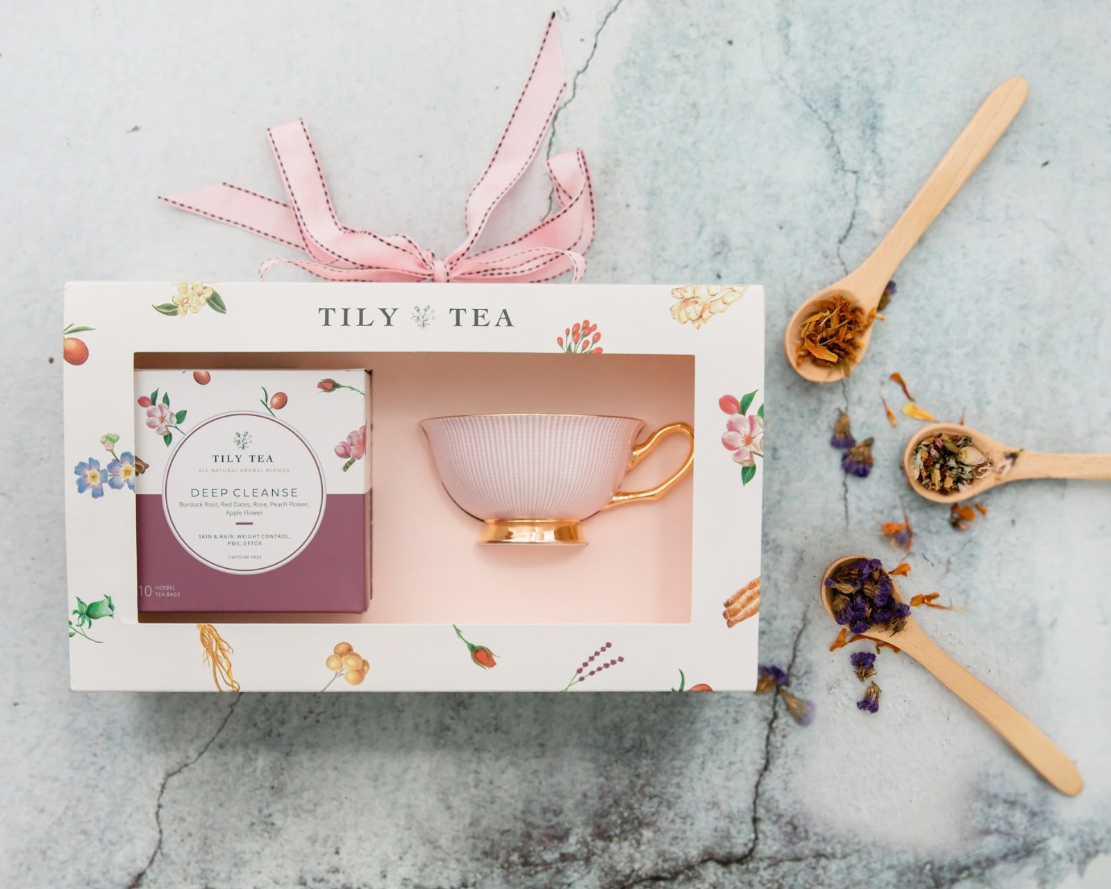 1 Blend + 1 Tea Cup Set Gift Set