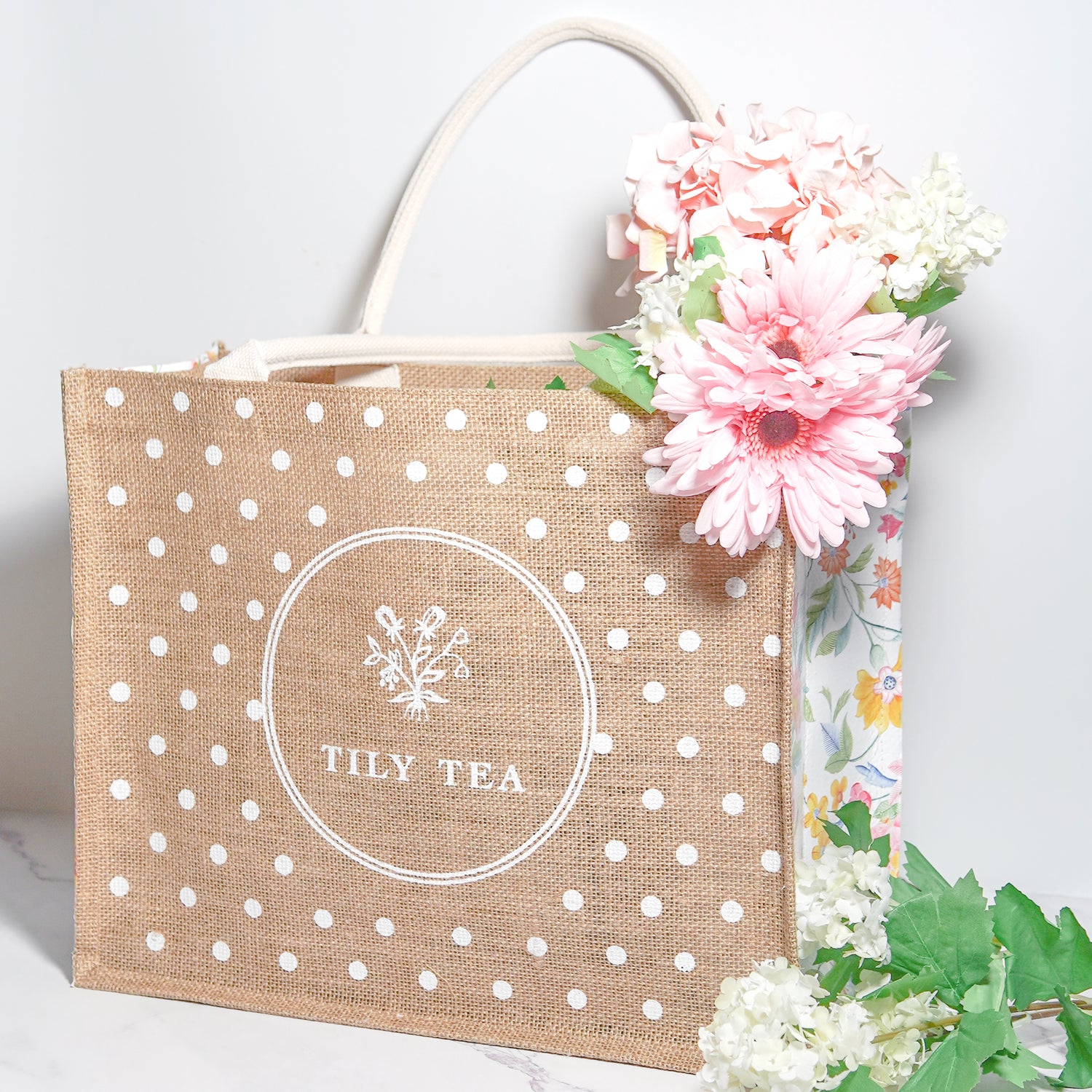 Jute Tote Bag