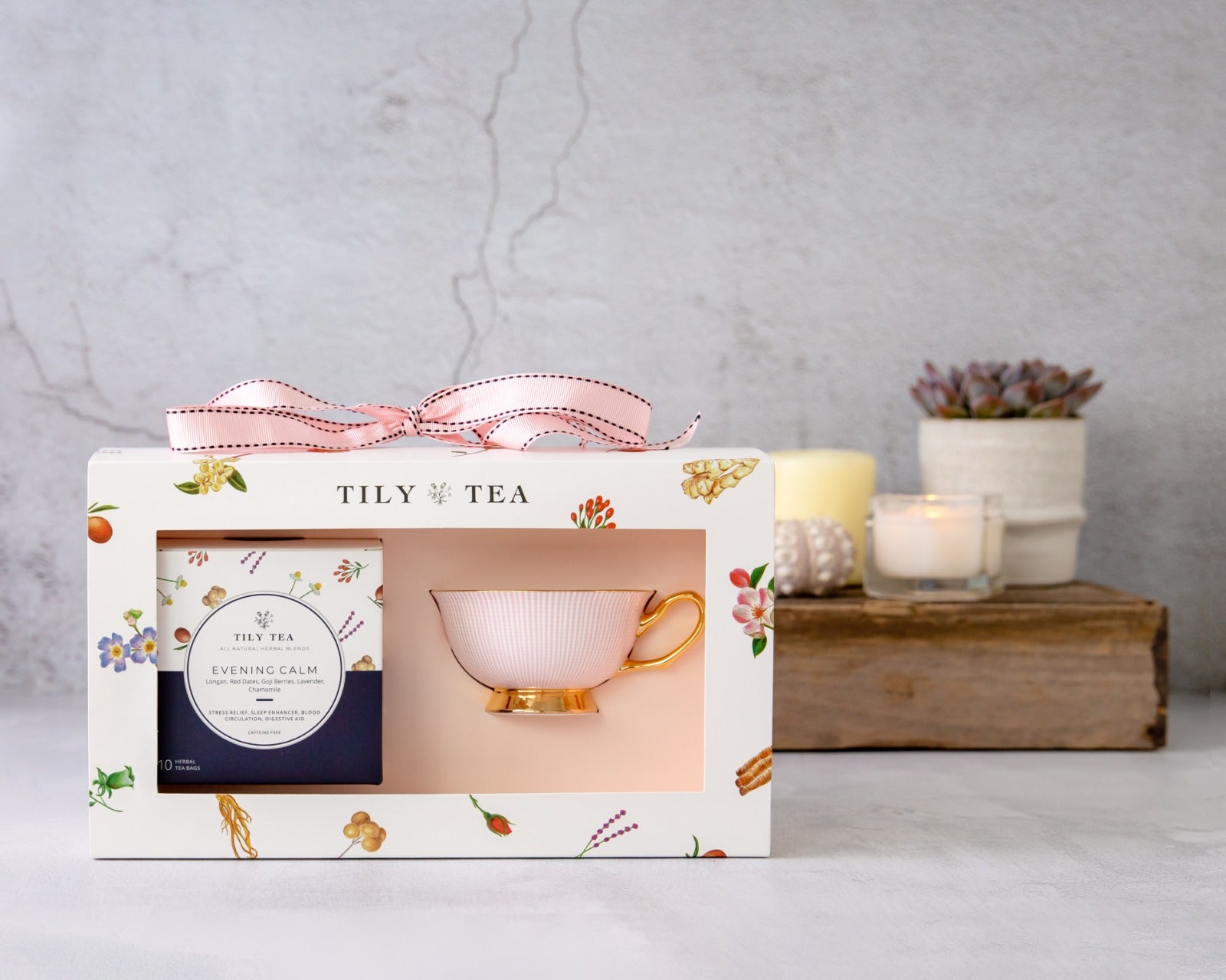 1 Blend + 1 Tea Cup Set Gift Set