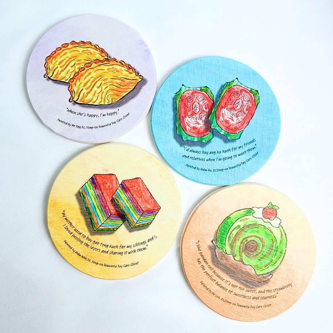 Memories Made Coasters - By Yong En Care Centre