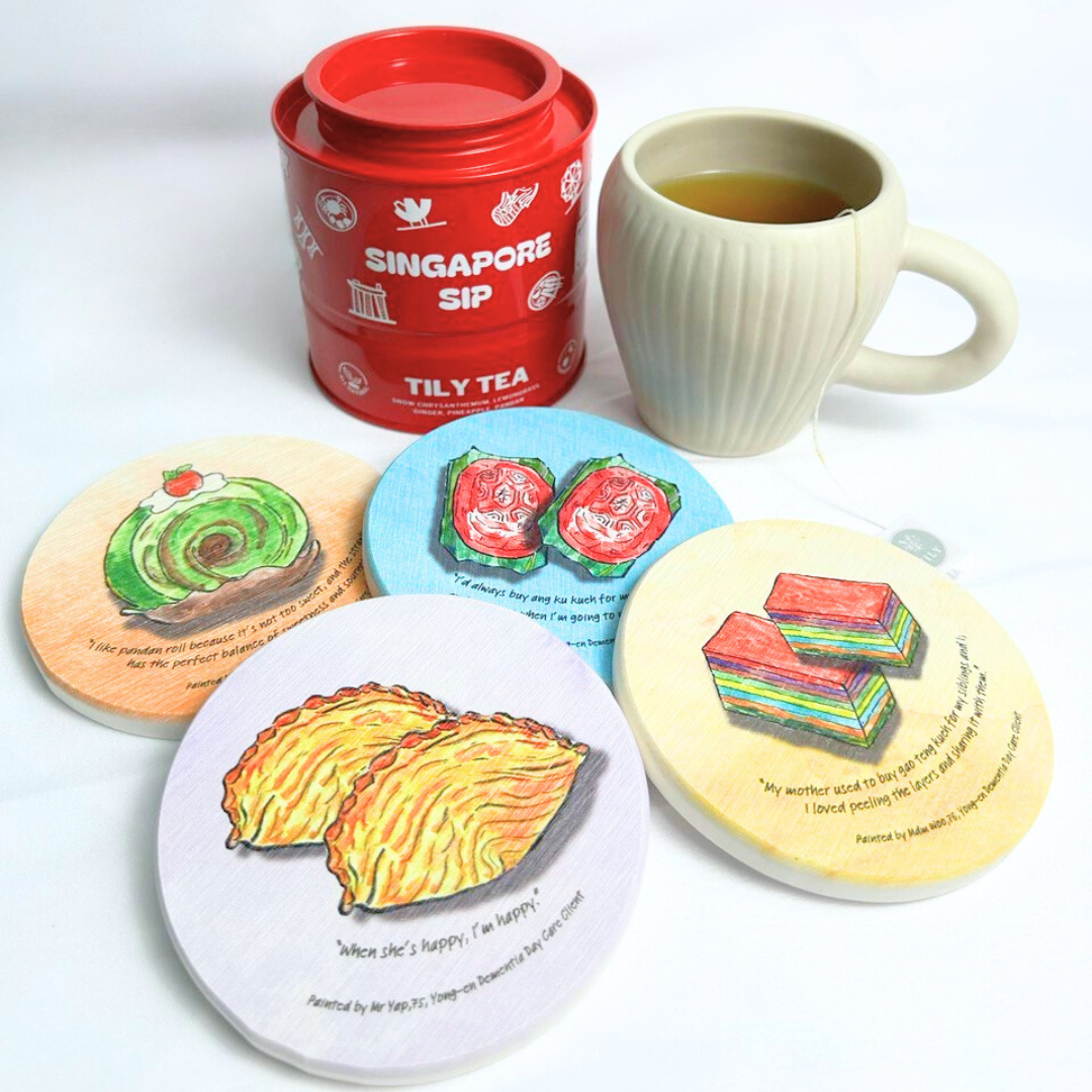 Memories Made Coasters - By Yong En Care Centre