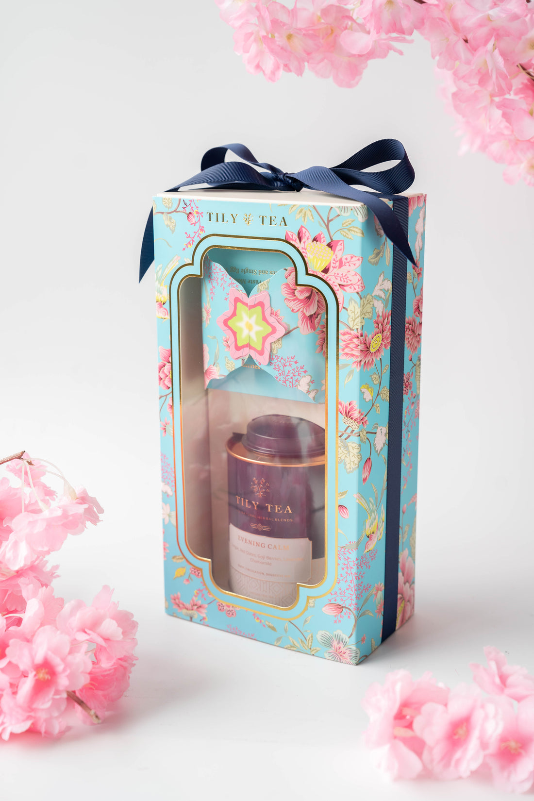 Mid-Autumn Blessings Tower - Capri Blue