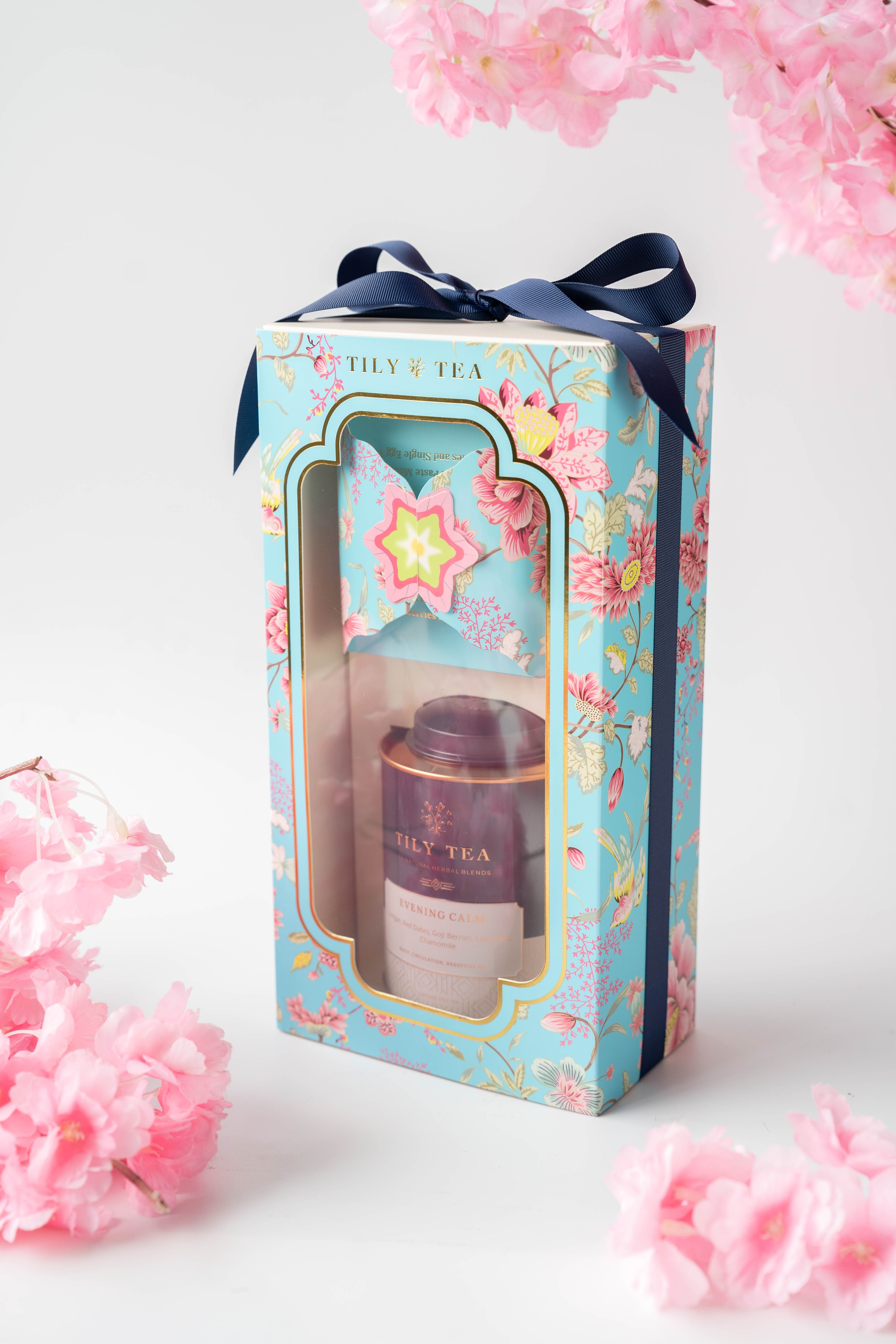 Mid-Autumn Blessings Tower - Capri Blue
