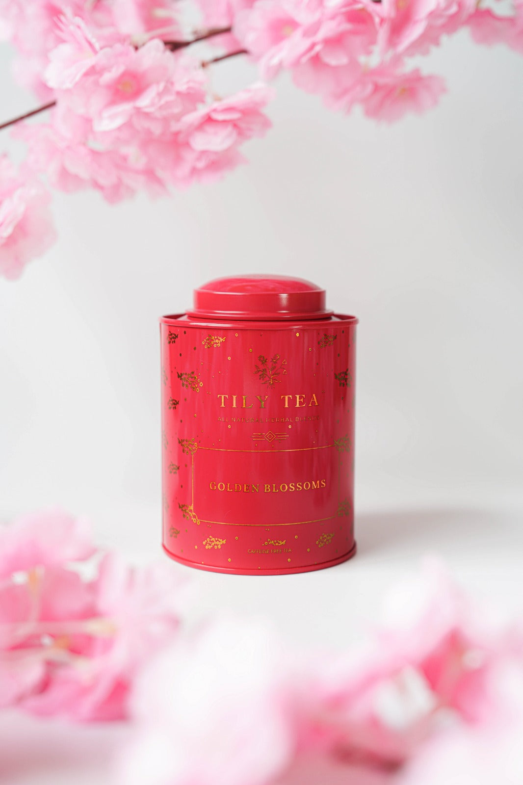 CNY Golden Blossoms Tea Tin