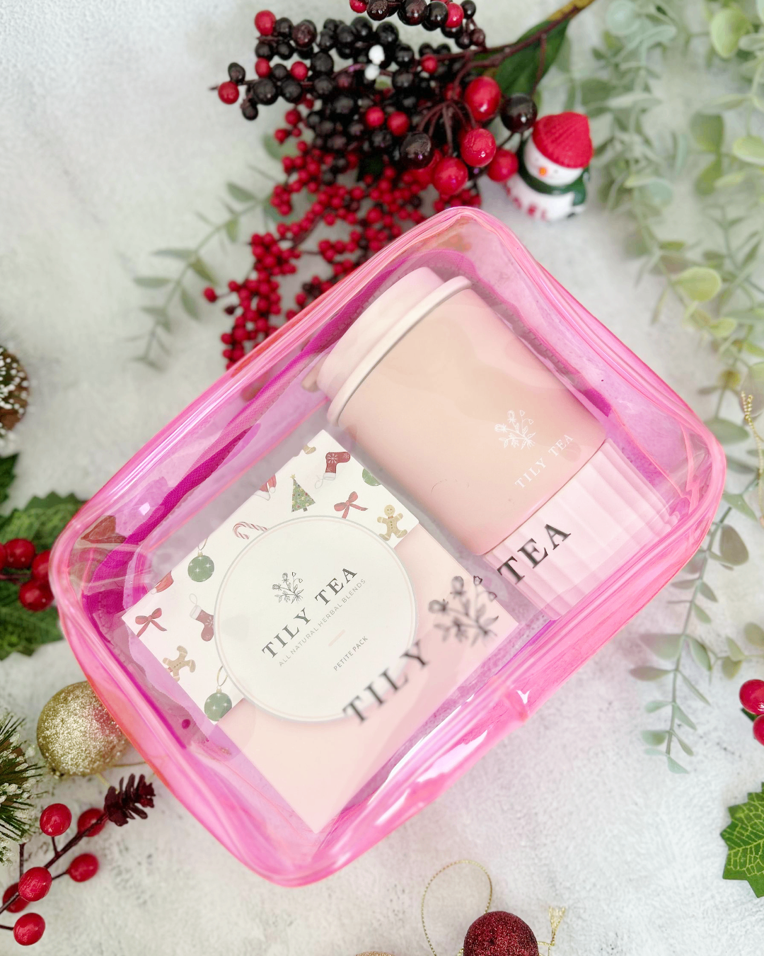 Christmas Tumbler Jelly Sac