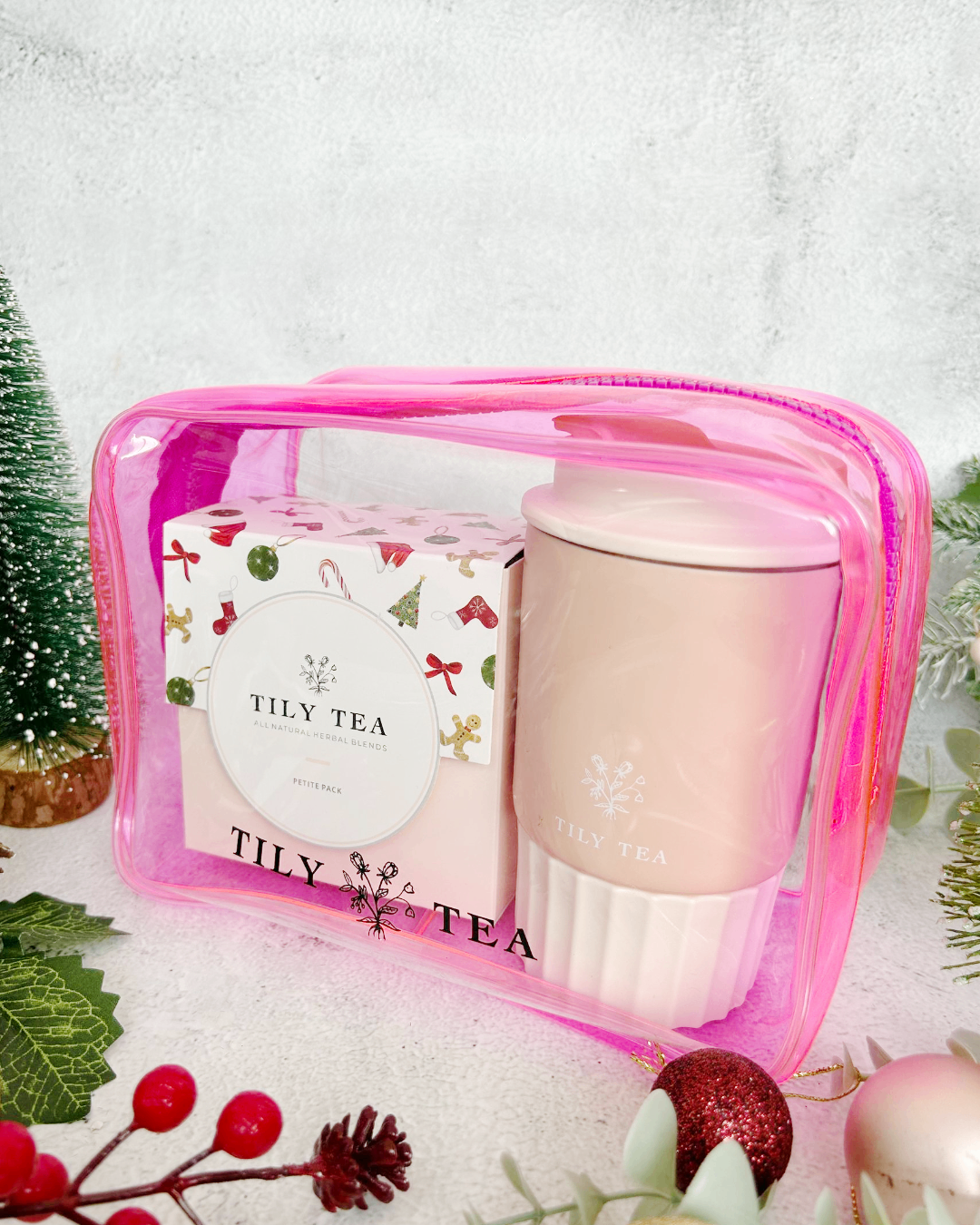 Christmas Tumbler Jelly Sac