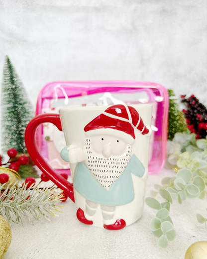 Christmas Santa Mug Jelly Sac