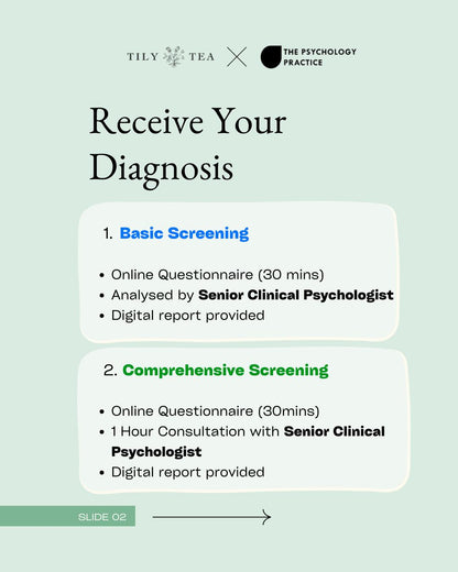 Mental Health Screening + Tea