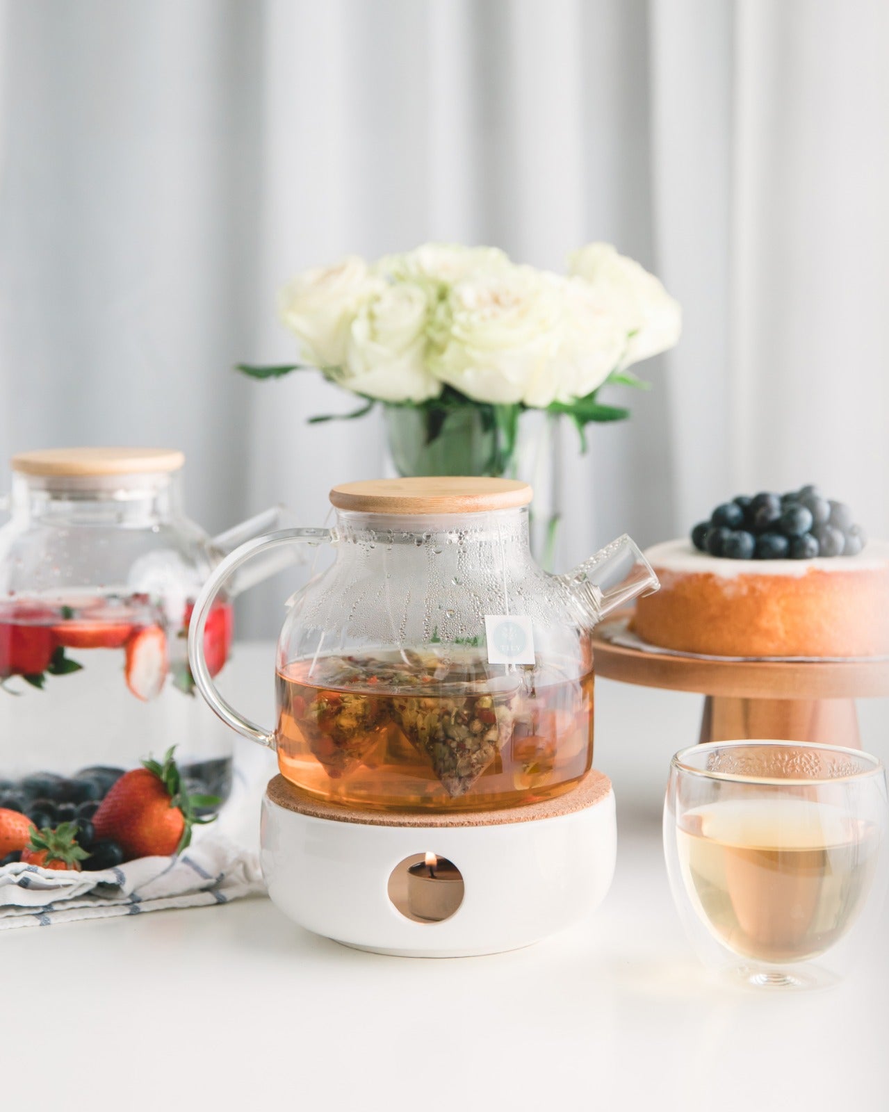 TWG Tea Design Glass Teapot 900ML – The Wellness Store